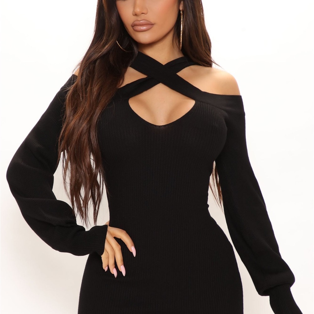 Forever Thankful Sweater Mini Dress